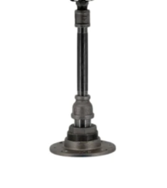 Iron Pipe Table Leg 30" Matte Finish