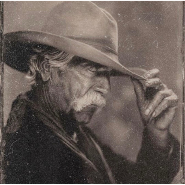 Black & White, Sam Elliott Western Scene