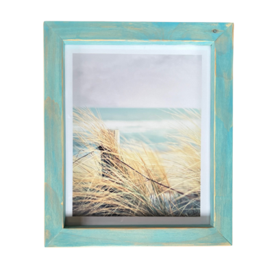 Country Blue Farmhouse Frame, 1.0" Wide