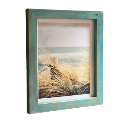 Country Blue Farmhouse Frame, 1.0" Wide