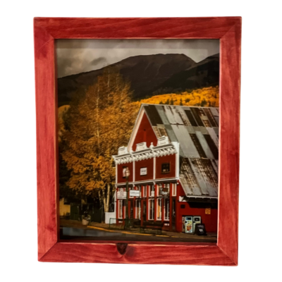 Barn Red Farmhouse Frame, 1.0" Wide