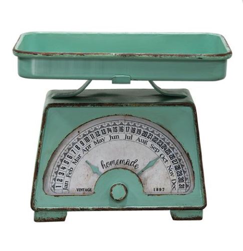 Vintage Style Display Scale Calendar