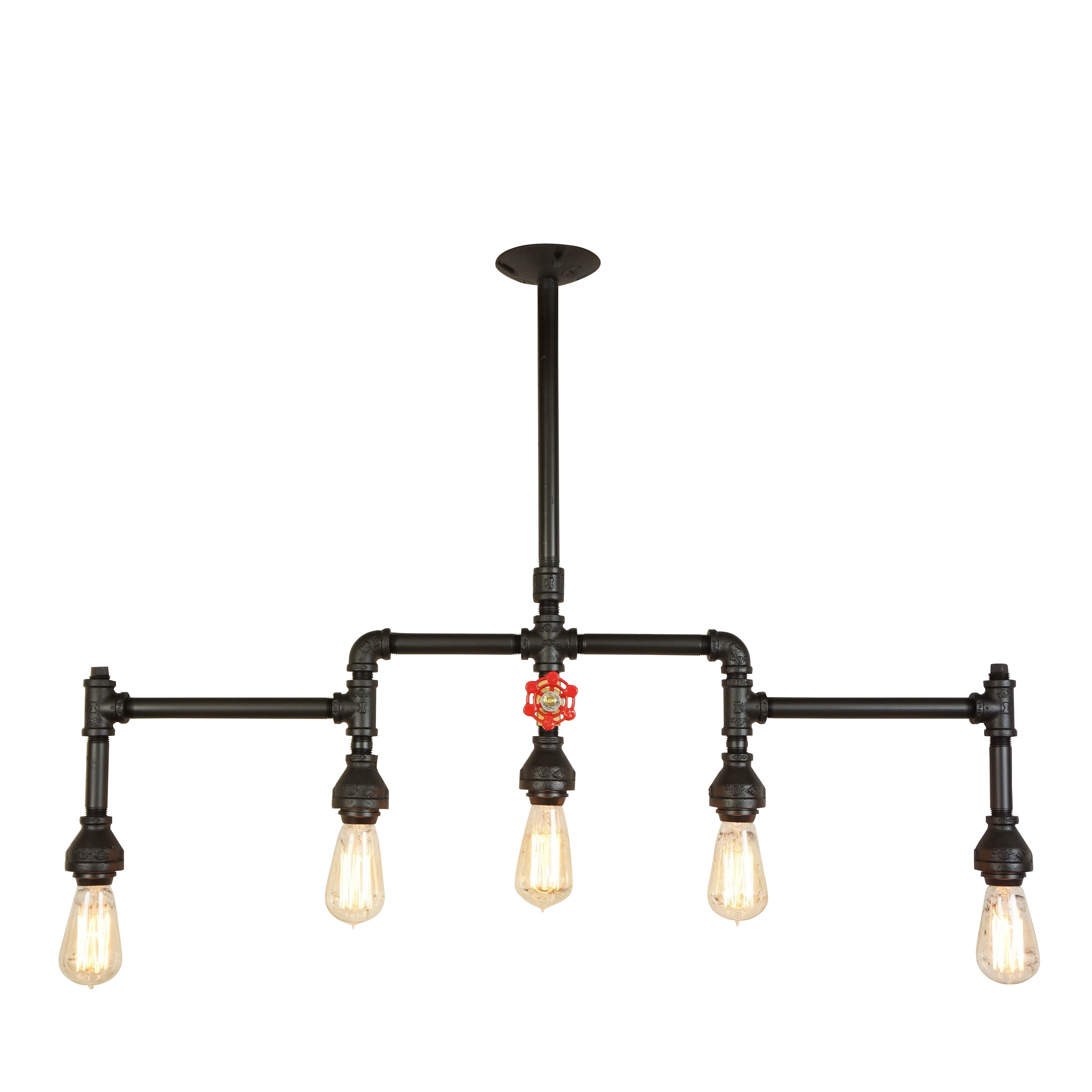 Canton 5-Light With Brass Water Valve