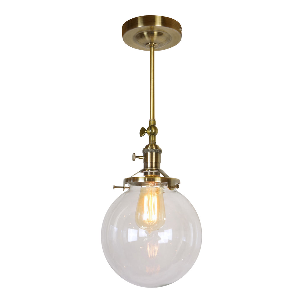 Beachcrest 1-Light Single 8" Globe Pendant