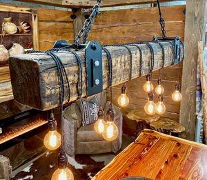 "Steampunk Style Ceiling Chandeliers"