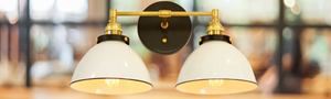 "Mid-Century Bathroom Wall Lighting"
