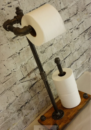 Farmhouse Free Standing TP Holder