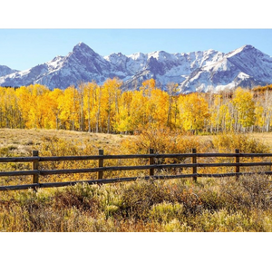Rocky Mountain Fall Scene