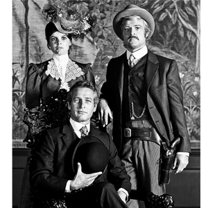 Black & White of Butch Cassidy and Crew