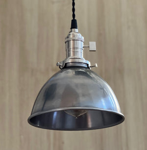Retro Style Steel Shade 1-Bulb Task Light