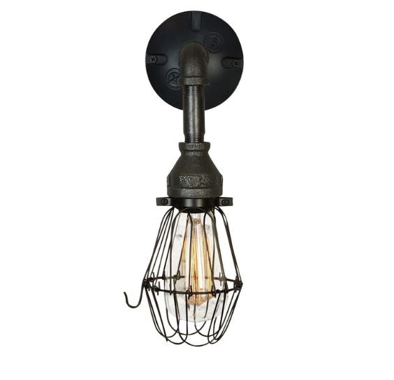 Edison Style Iron Wall Sconce