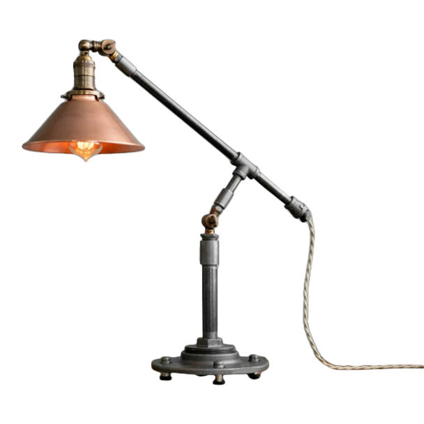 Crossroads Adjustable Industrial Desk Lamp