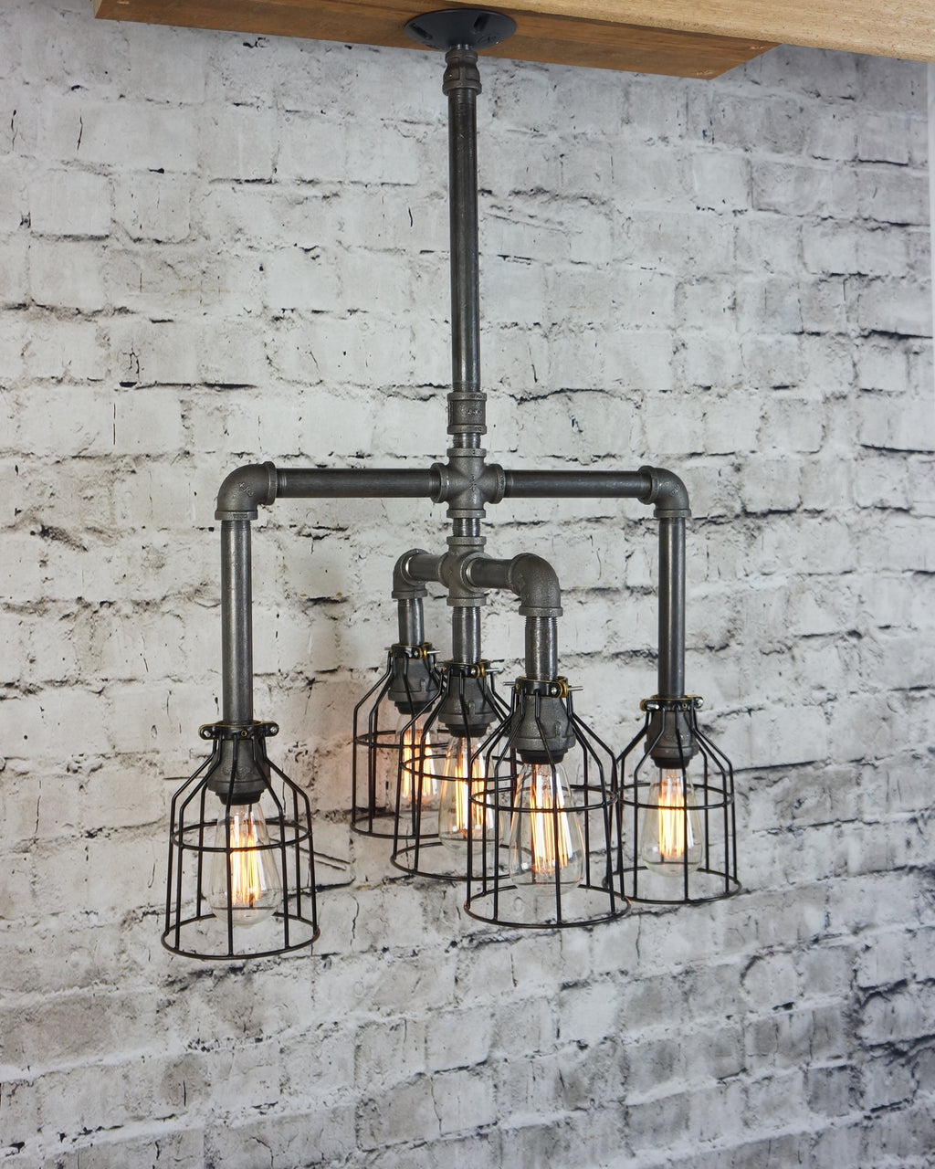 Edison Office 5-Light Chandelier