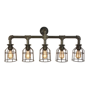 Farmhouse Vanity Five Light