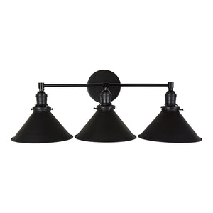 Jensen 23" Wide Modern 3-Bulb Vanity Light