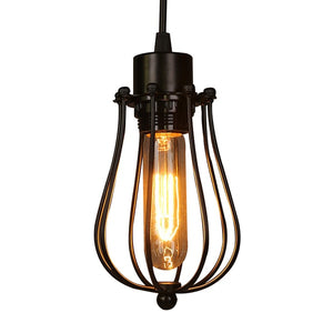 Vintage Cage Pendant Light