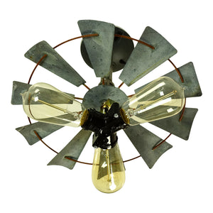 Rustic Country Decorative Fan Light
