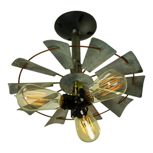 Rustic Country Decorative Fan Light